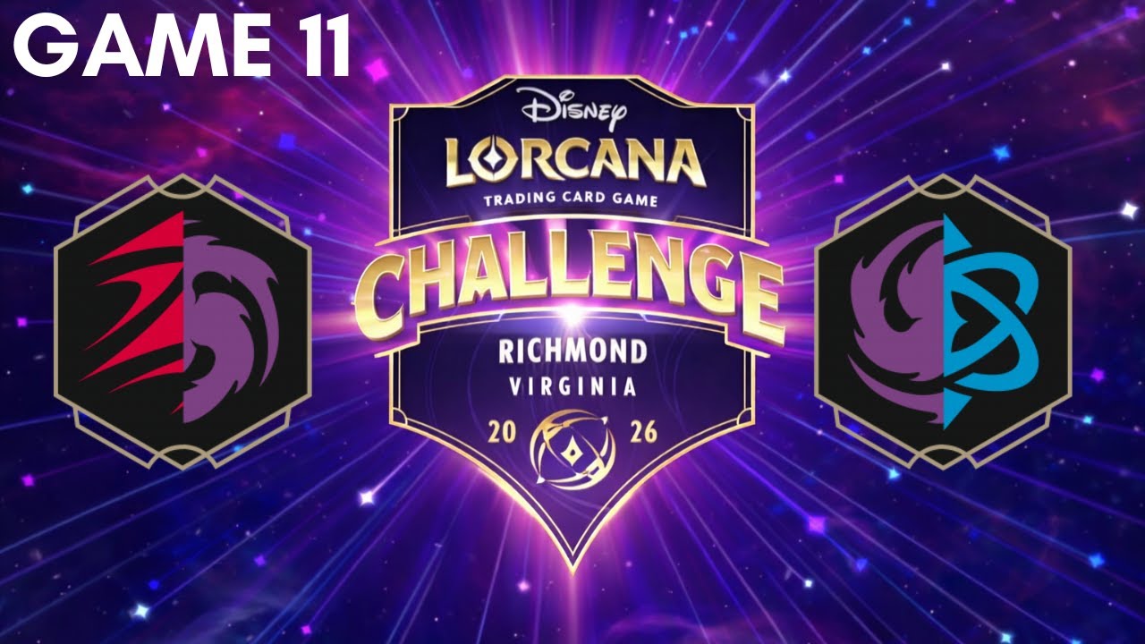 GAME 11 | RUBY AMETHYST VS. SAPPHIRE AMETHYST | DISNEY LORCANA RICHMOND VIRGINIA 2026