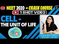 Cell the Unit of Life in One Shot | NEET 2020 Preparation | NEET Biology | Garima Goel