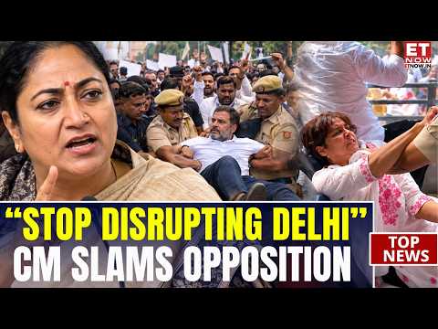 SIR Protest Row: Rekha Gupta Accuses AAP, CJP Of Creating Chaos In Delhi | Watch | ET Now