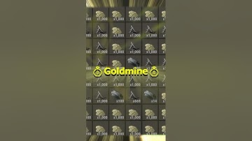 This Decaying base was a Goldmine💰 #rust #shorts #raid