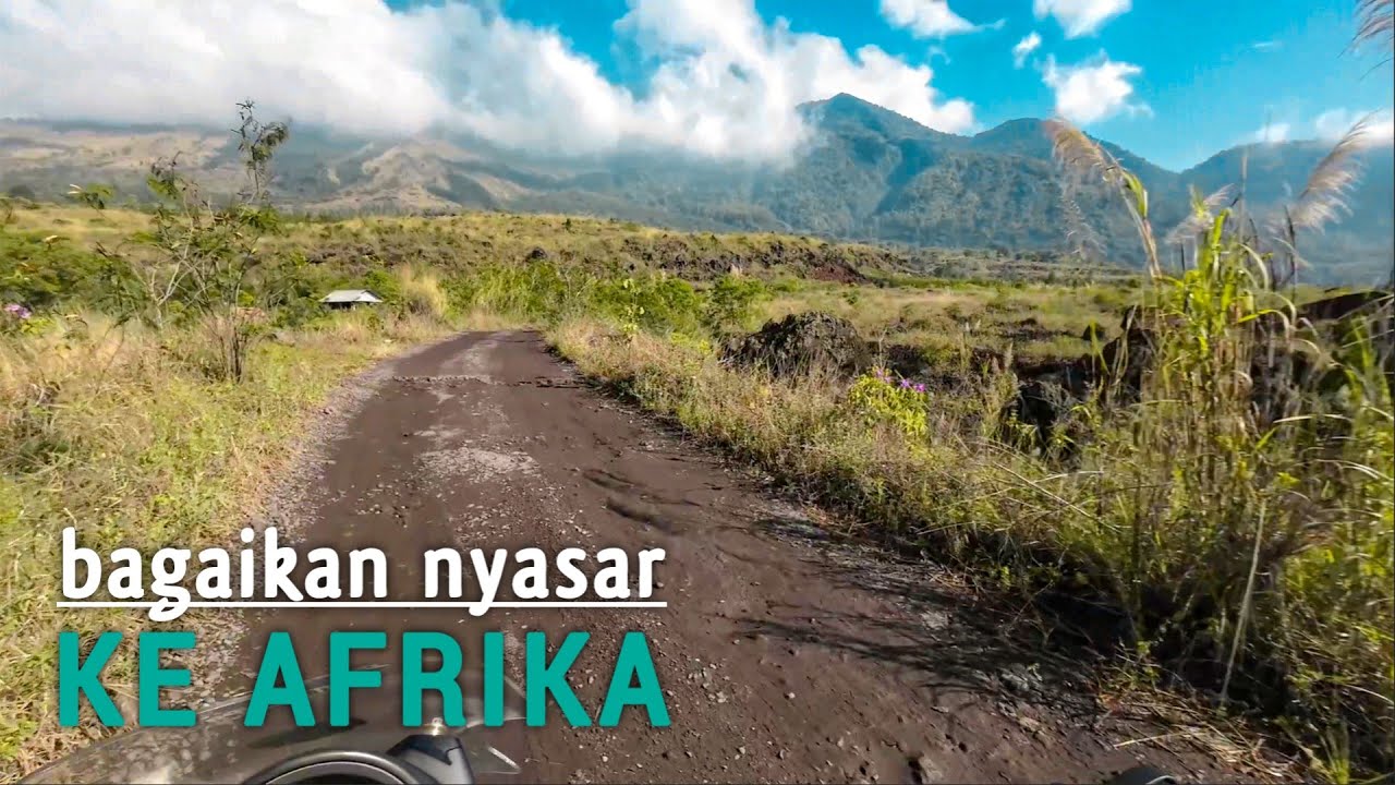 Perjalanan Kagok Edan Menjelajah Kaki Gunung Guntur Pake Motor !!