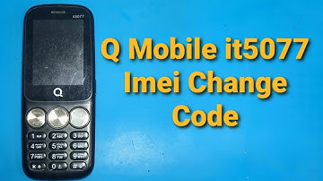 Q mobile it5077 Imei Change Code #qmobile #imei #change #code