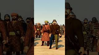 2,800 Afgan Spearman Vs 2,400 Moronite Archer | Attila | Medieval Kingdom 1212AD