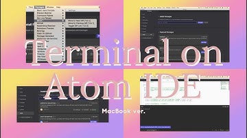 Cara Instal Terminal pada Atom IDE | Indonesian