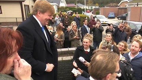 Kind verwart koning met Sinterklaas