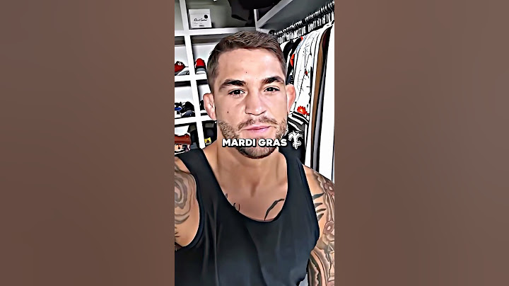 When Poirier Had A Street Fight 🥊