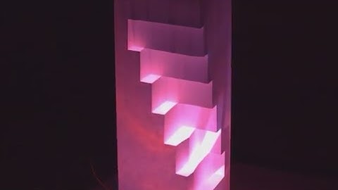 Prototyp: Arduino based RGB Fading Paper Lamp