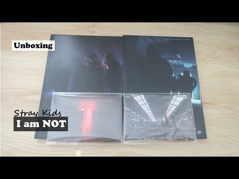 Free Download Unboxing ♡ Stray Kids I Am Not (1st Mini Album) (both Versions) // 스트레이키즈 1집 미니앨범 후기 Mp3 dan Mp4