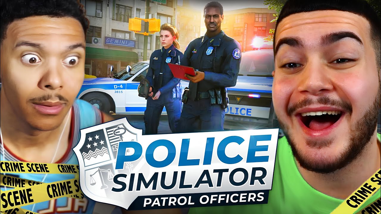 WIR ÜBEN POLIZEIGEWALT AUS..!?👮🏽 POLICE SIMULATOR MIT @Niklas-Wilson