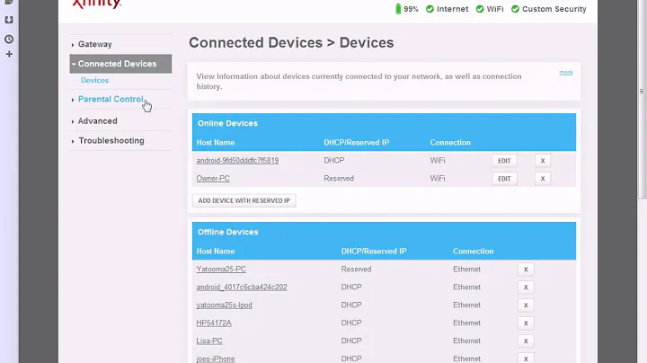 How to forward ports on an Xfinity Router and find your external IP