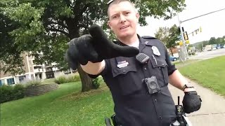 YOUR ACTIVITY IS SUPICIOUS RIGHT NOW cops owned I don&#39;t answer questions first amendment audit
