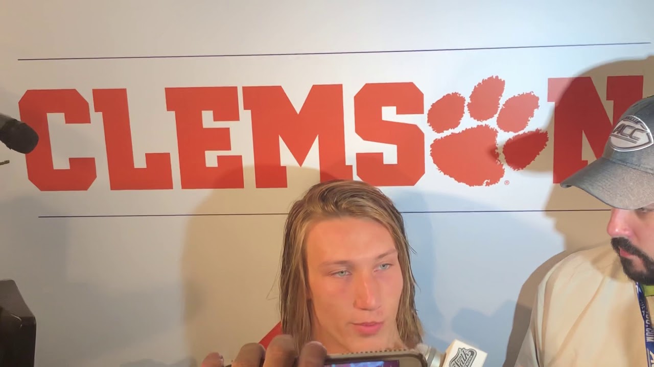 Clemson Qb Trevor Lawrence Post Game Interview Vs Nc State