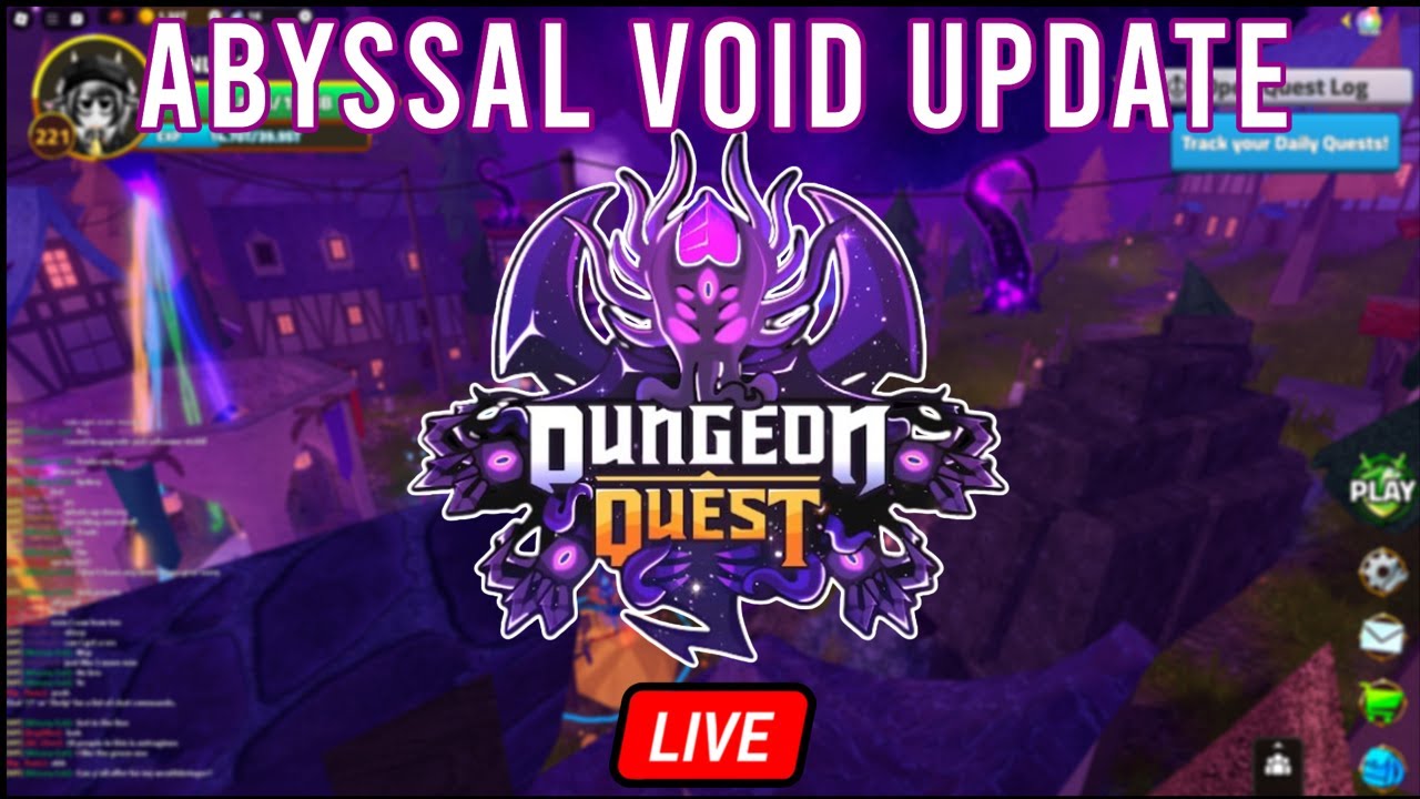 Pre-Update Abyssal Void IS HERE LETS GO Dungeon QUEST| - YouTube