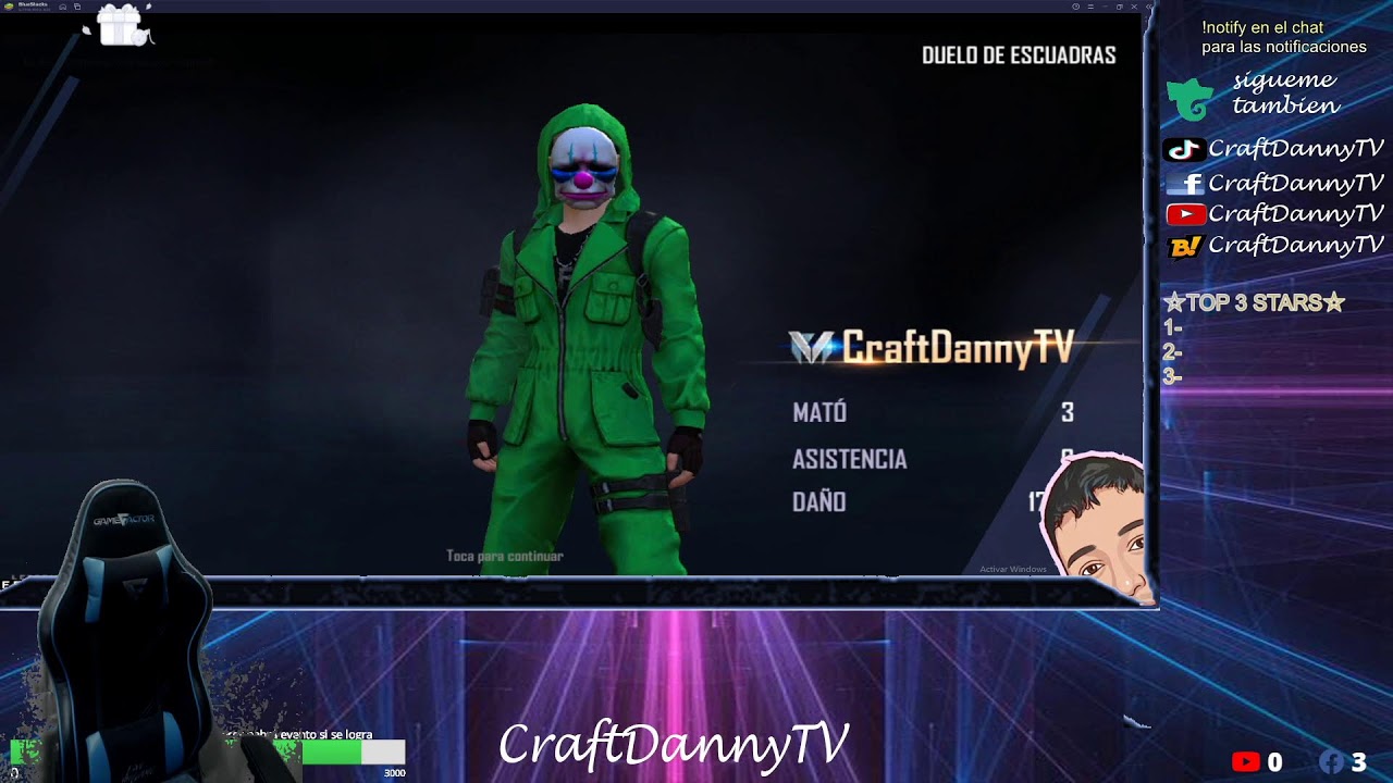 EL PAYASO MAS GEIS DE TOPDO FF