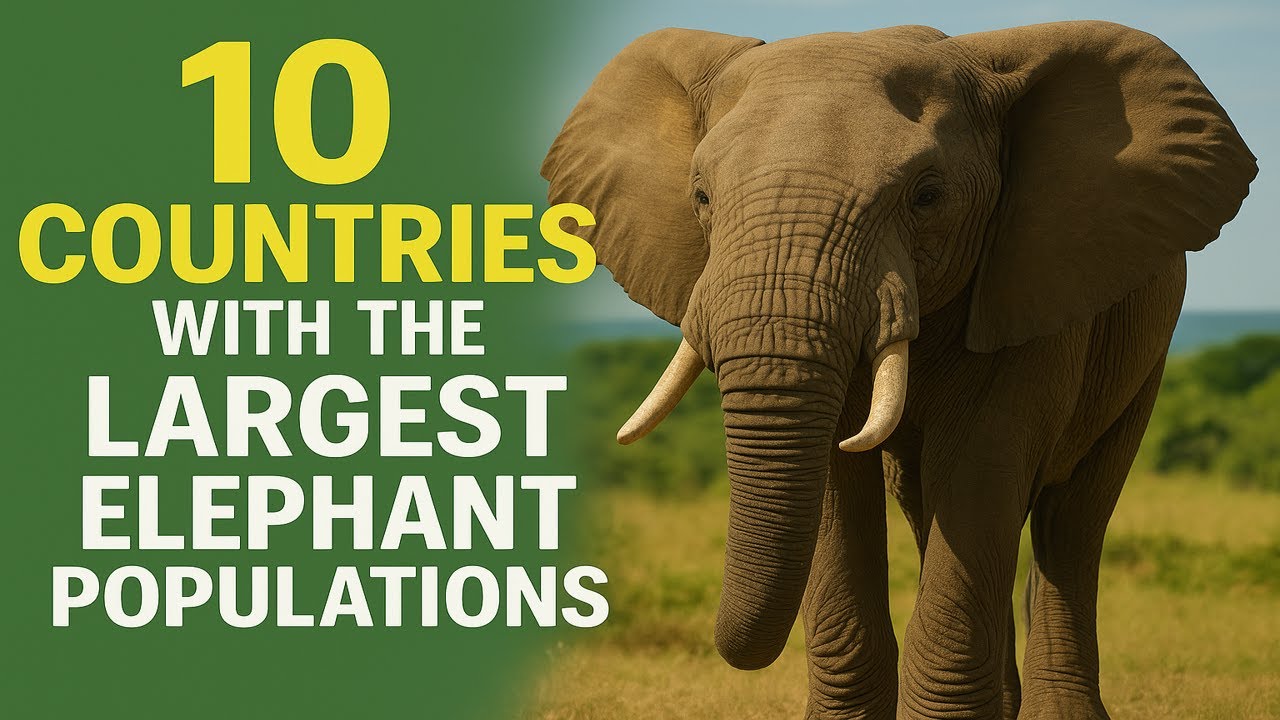 10 Countries with the Largest Elephant Populations: A Global Journey with Giant Paws