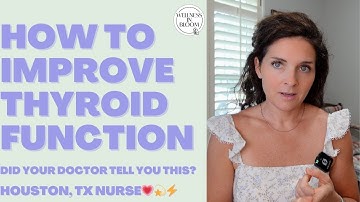 How to Improve Your Thyroid Function