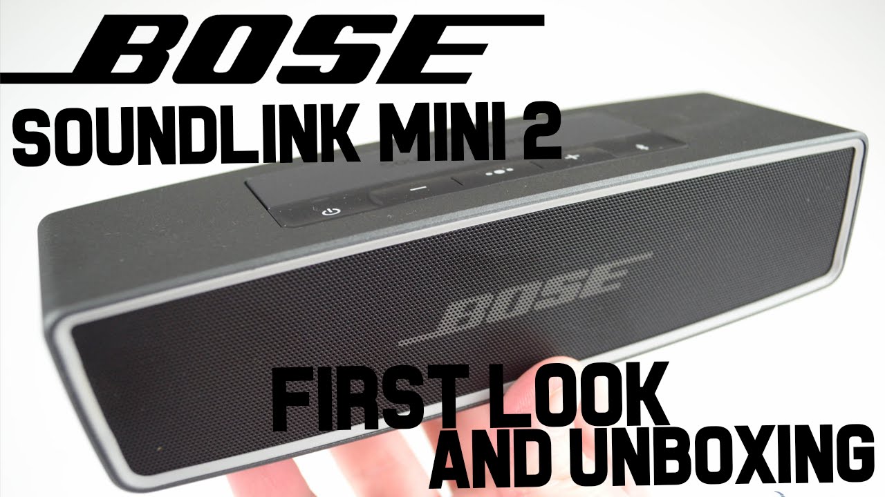 Bose Sound Link Mini 2 | First Look And Unboxing | Portable Bluetooth