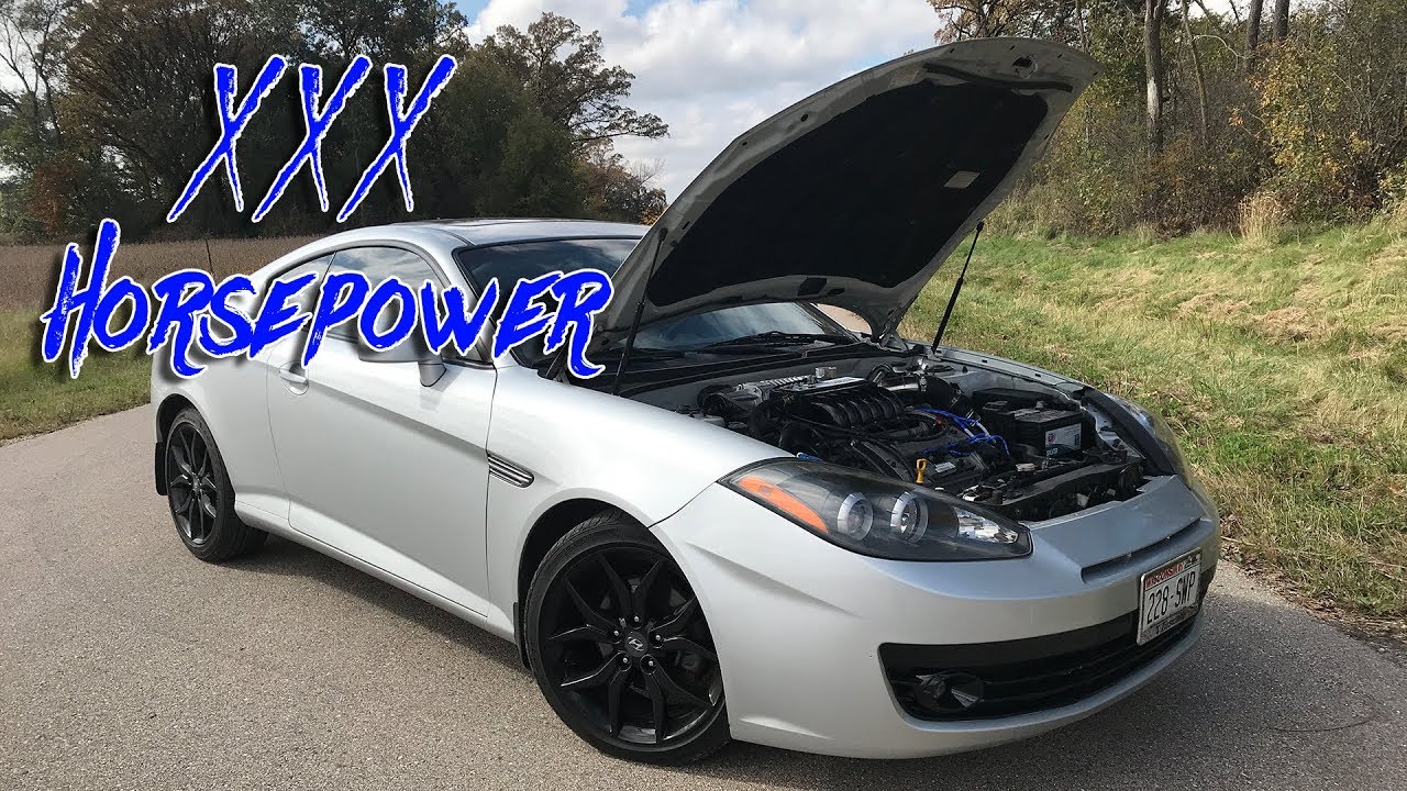 Supercharged Tiburon Makes Big Power! (STAGE 2) - YouTube