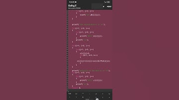 #shorts  multiplication of two matrix in c programming #viral #coding #ytshorts