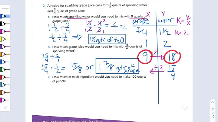 Math 7 - Unit 4 - Lesson 2 Practice