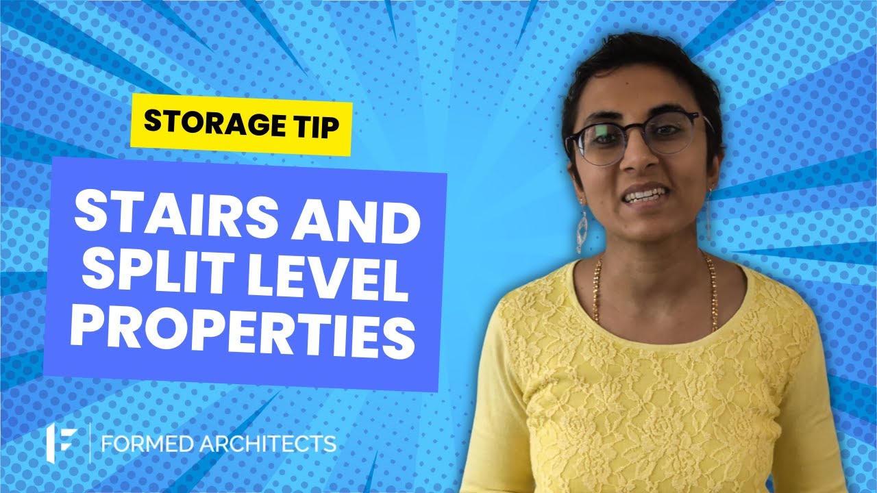 Storage Space Tip for Stairs and Split Level Properties