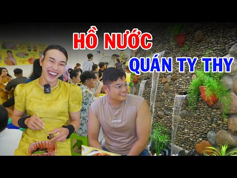 Video Ty Thy mua hồ nước phong thủy trưng bày trước quán -... - youtube