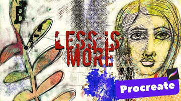 Procreate Tutorial - Mixed Media  Layout