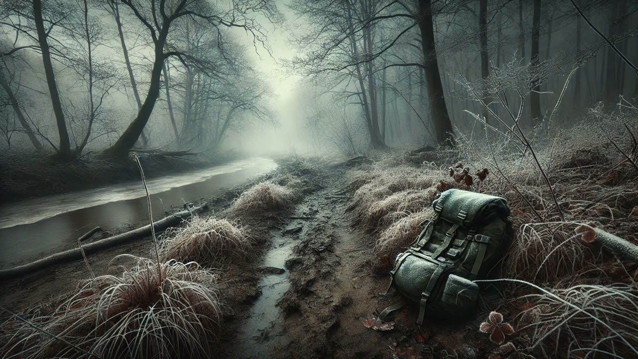 Ledový závan temnoty v moravském lužním lese | Detektivní krimi povídka