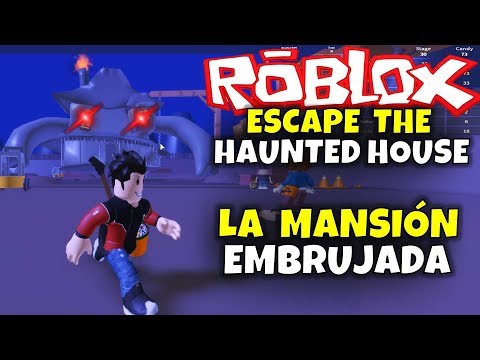 Escape De La Mansion Embrujada Roblox New Escape The Haunted House Obby By Rey Zerch - escape de casa malbada roblox