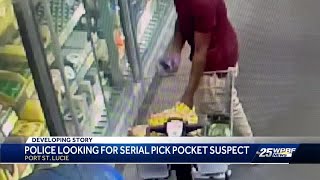 'That was alarming': Surveillance video shows Boynton Beach man pickpocketing women at local groc...