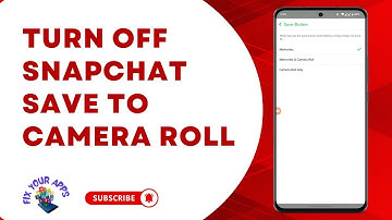 How to Turn Off Snapchat Save to Camera Roll - Detailed Tutorial (2025)