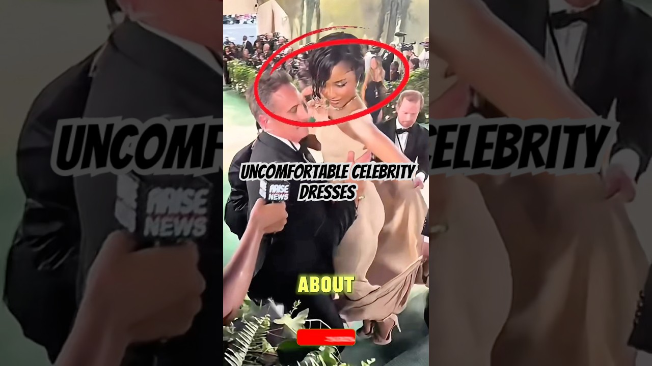 Real Secrets behind these uncomfortable celebrity dresses 👗 #redcarpet #celebrity