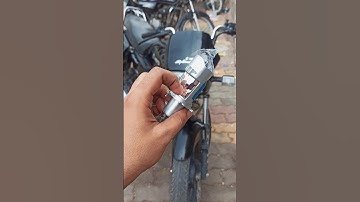 Dual lens headlight bulb full video 👆🏻 👆🏻 splendor modified !! modified splendor !!