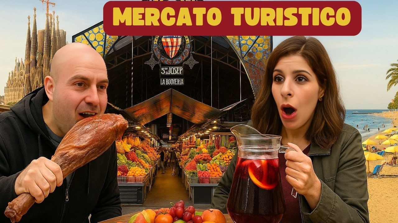 🇪🇸 Provo a mangiare tutto a Barcellona! Mercato della Boqueria, Barceloneta e Sagrada Familia! 🍽️