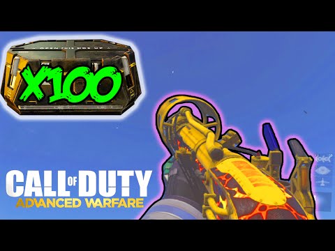 X100 STG44 / BLUNDERBUS / SVO SUPPLY DROP OPENING! Call Of Duty Advanced Warfare Multiplayer DLC!