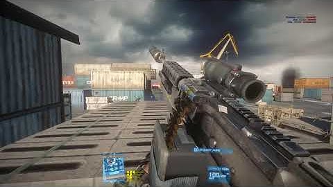 Battlefield 3 Loadout: M240B Biggest Scope 4x Acog+Bipod+Suppressor