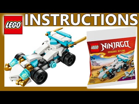 きょんページ LEGO instructions | Zane's Dragon Power Vehicles | 30674 | LEGO