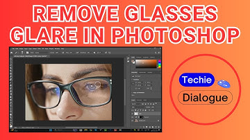 How to Remove Glasses Glare in Photoshop