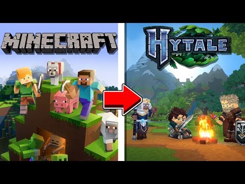 CONHEÇA O HYTALE O NOVO JOGO PARECIDO COM O MINECRAFT! 