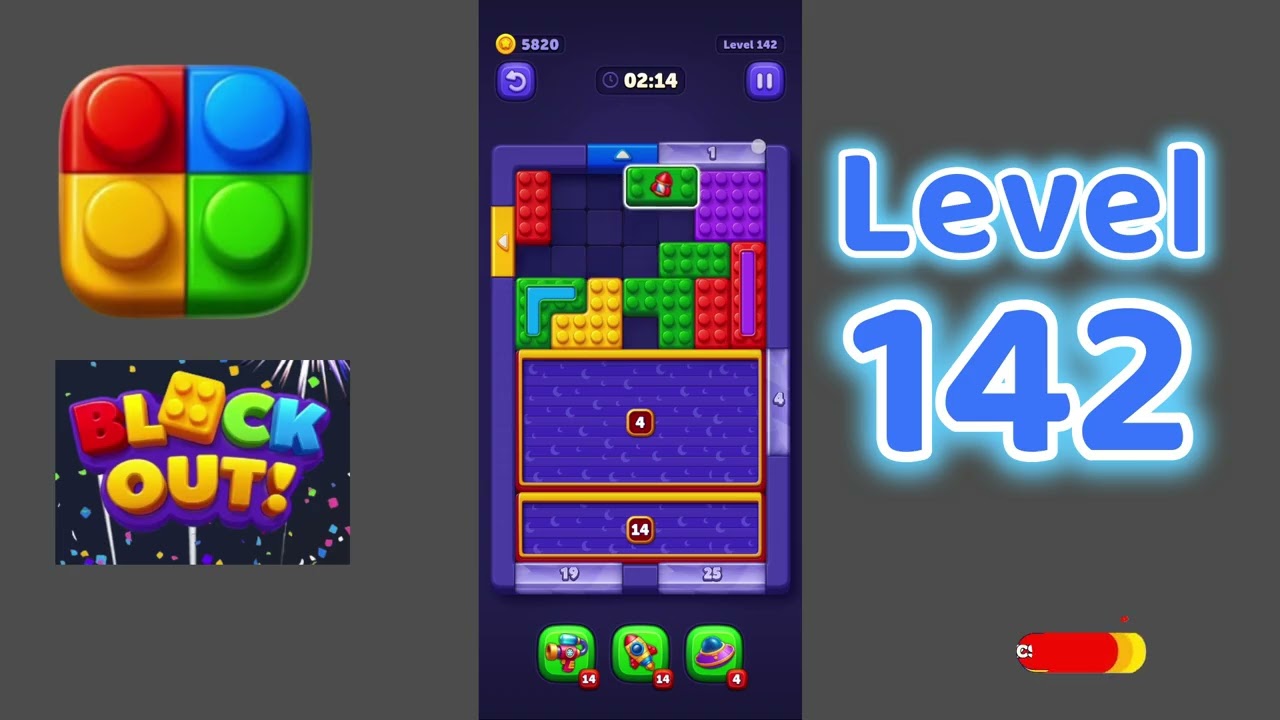 Block Out Level 142 Walkthrough | Solutionguruji | Gameplay Color
