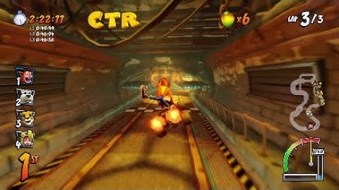 Crash Team Racing Nitro-Fueled: Classic Adventure Part 23 - N. Sanity Beach CTR Challenges