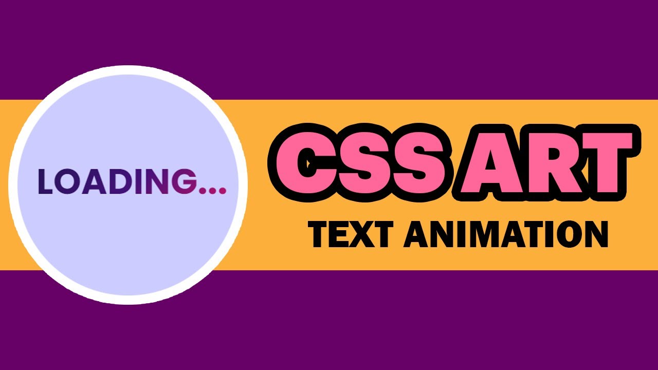 CSS Creative Text Animation Effects Amazing Animated Text using Html ...