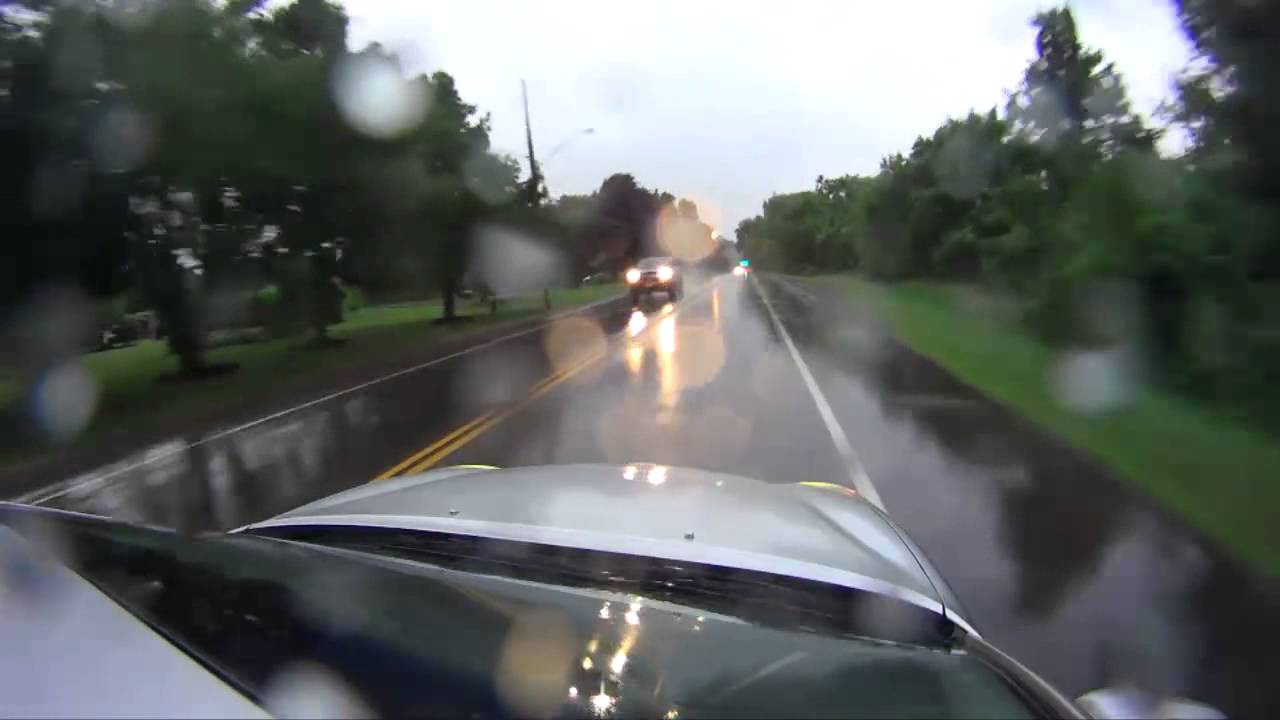 Driving into a Thunderstorm in Horseheads New York June 24, 2014 YouTube
