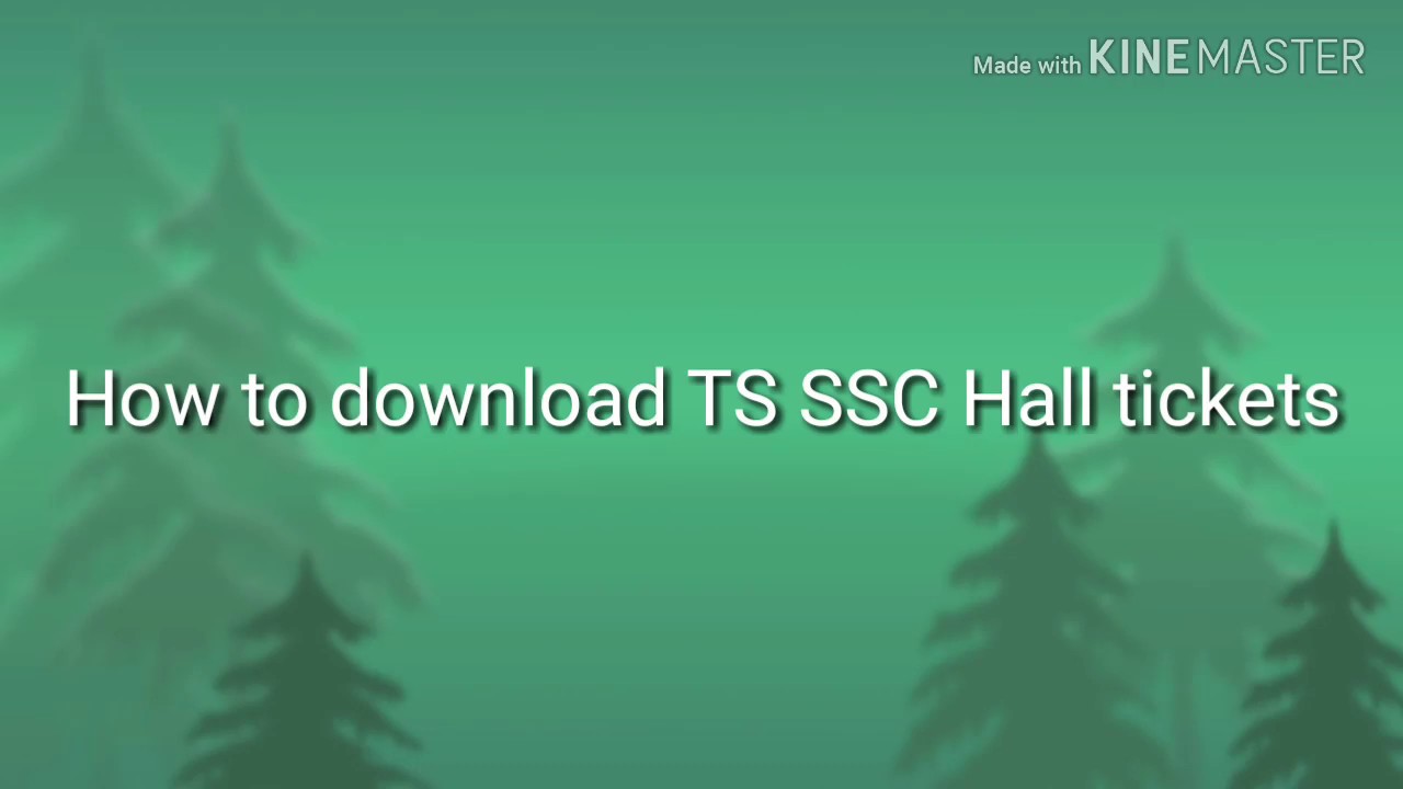 How to download TS SSC Hall Ticket Download2019// TS Tenth class Hall Ticket Download2019.
