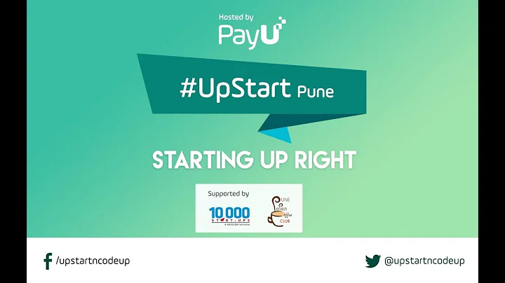 UpStart Pune - Starting Up Right