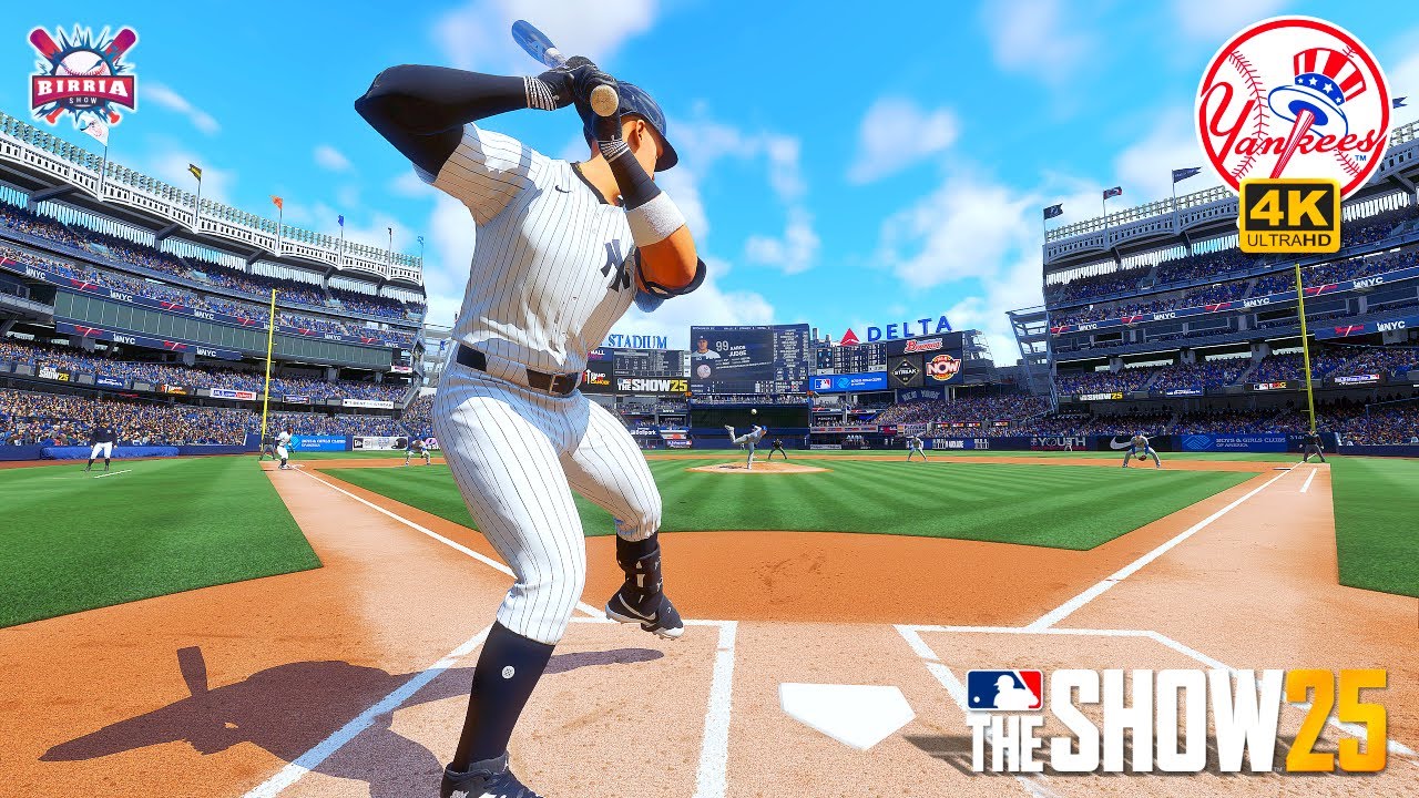 MLB The Show 25: Нью-Йорк Янкиз против Лос-Анджелес Доджерс: Джадж против Отани — геймплей на PS5...