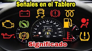 ⚠️ Esto Significan las Luces En el Tablero | SIGNIFICADO SEÑALES EN MI AUTO