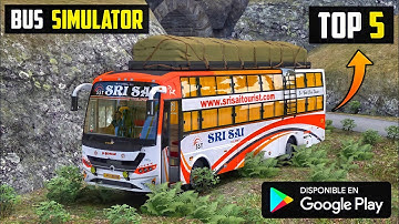 Top 5 Bus Simulator Games For Android Hindi l Best Bus Driving Games For Android (Online/Offline)