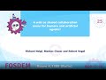 A wiki as shared collaboration arena for humans and artificial agents?