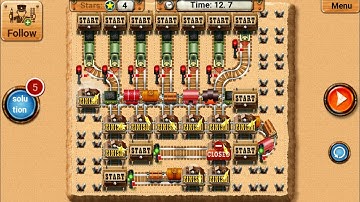 Train Station Puzzle Game | Rail Maze 2 | Android Gameplay #407